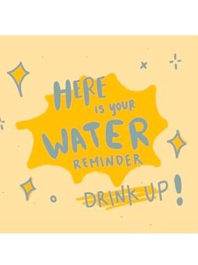 How much water do you drink a day?!